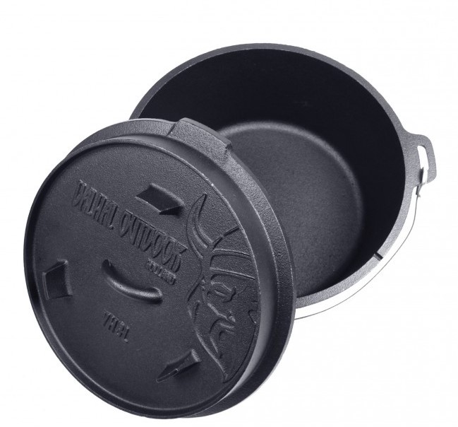 Forno Olandese in ghisa 8 LT senza piedini