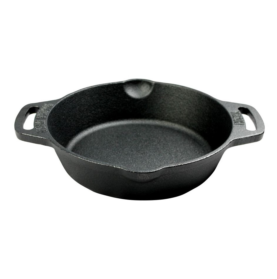 Padella in ghisa diam. 20 cm con maniglie