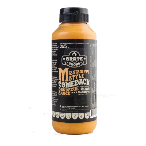 Mississippi Comeback Barbecue Sauce 265 ml