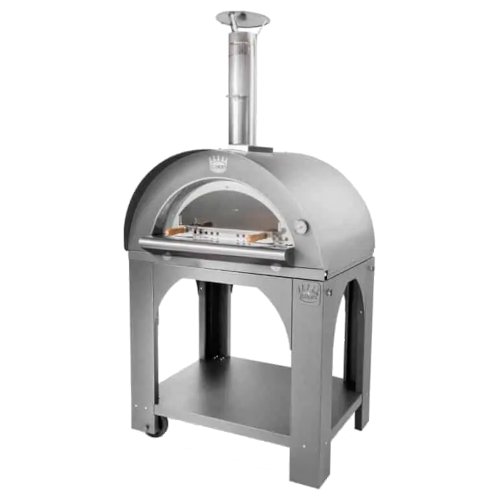 Forno a legna Pulcinella 80x60 Inox - PULCTINOX