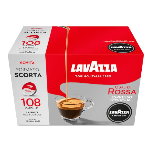 Capsule caffe Qualita rossa 108c