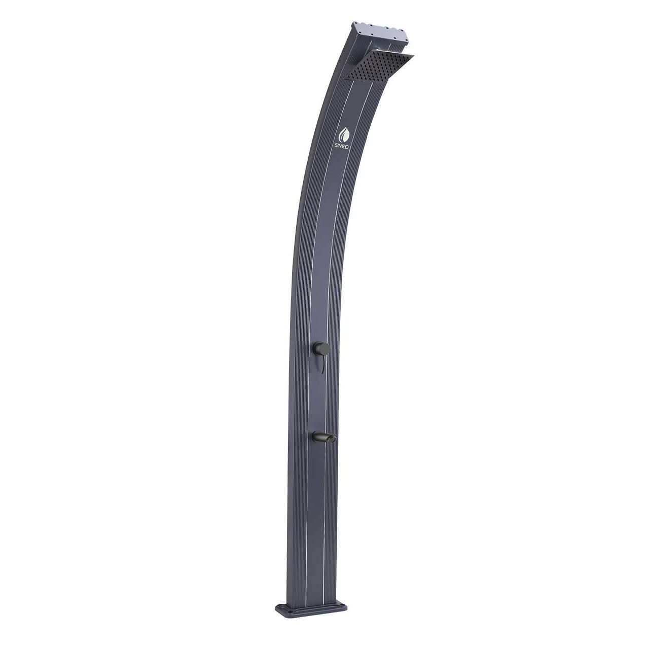 Doccia solare per piscina esterna