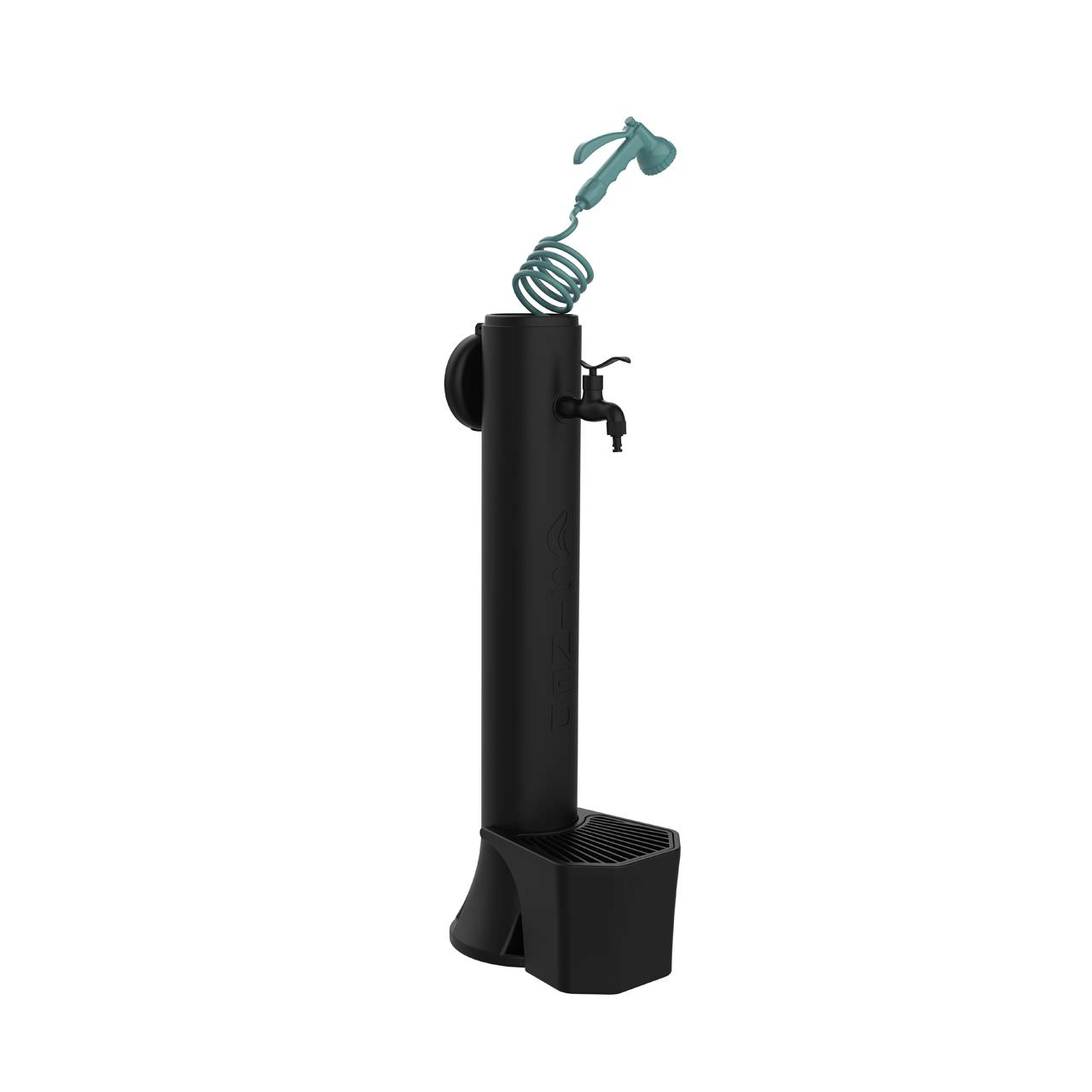 Fontanella nera per giardino