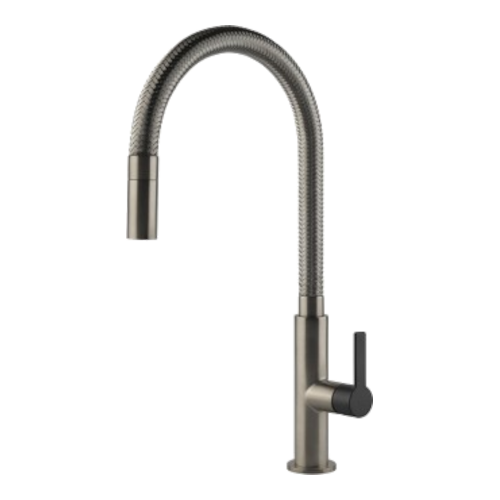 Finox Nickel GebÃ¼rstet / Schwarz Matt