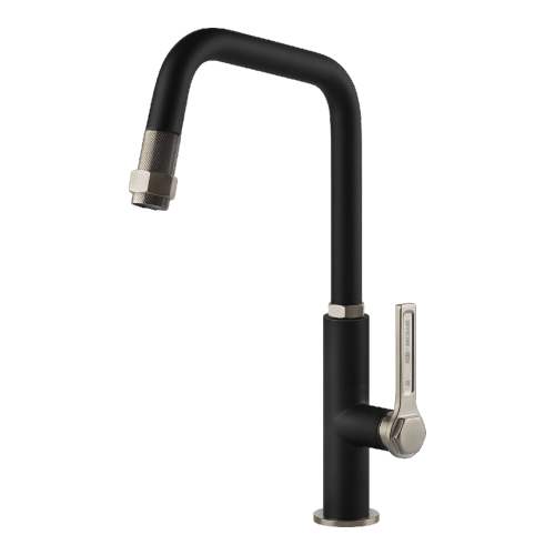 Finox Nickel GebÃ¼rstet / Schwarz Matt