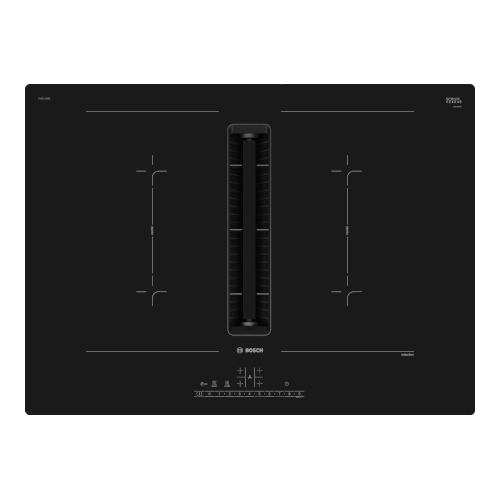 Piano induzione PVQ711F15E con cappa integrata