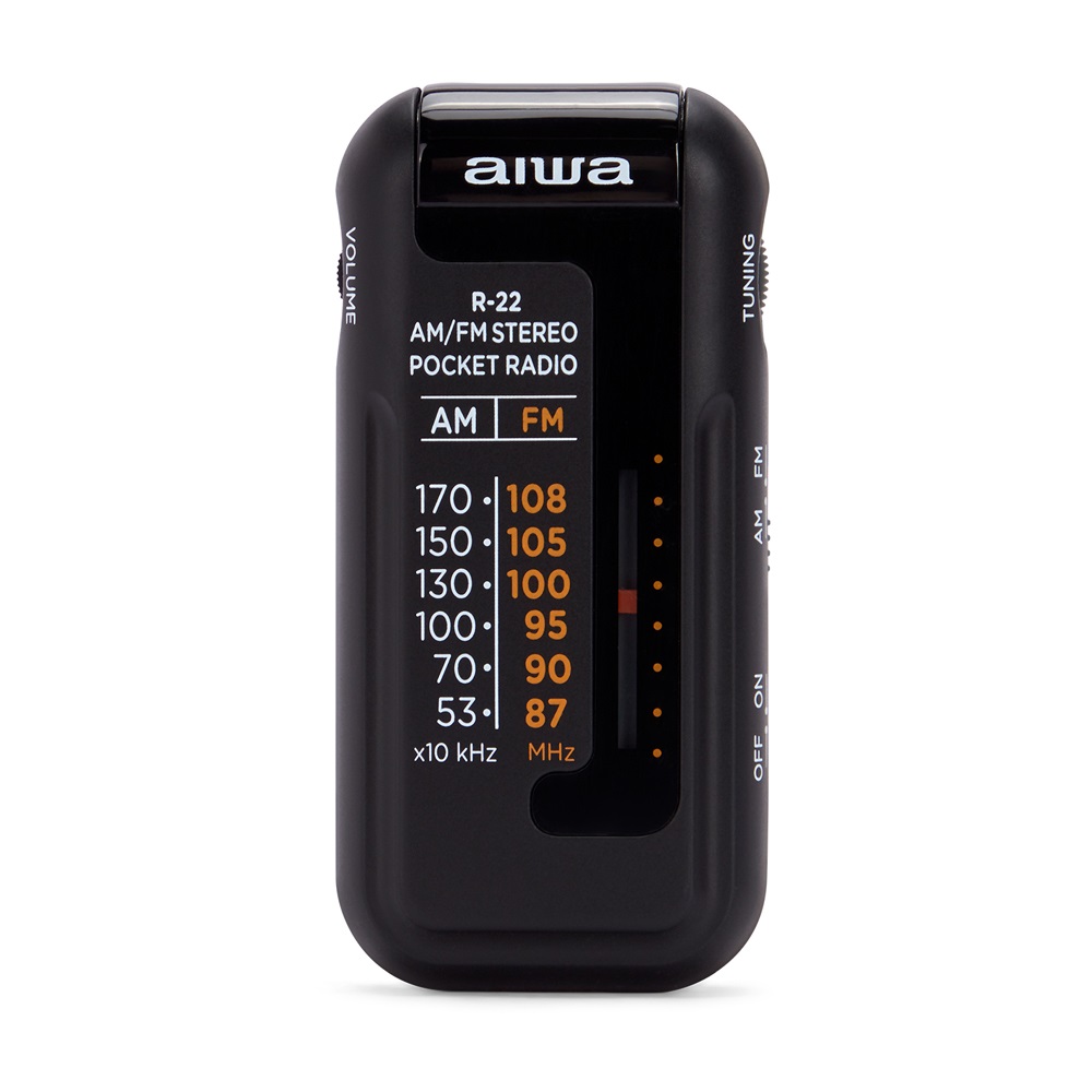 Radio tascabile AM-FM stereo R-22BK