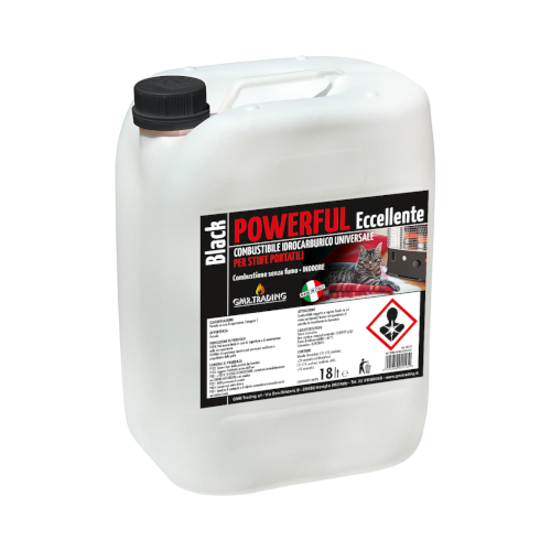petrolio  Powerful Black – Eccellente 18 Litri