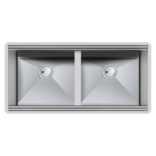 Lavello Milano 2V 46X37 S/TOP - 1016850