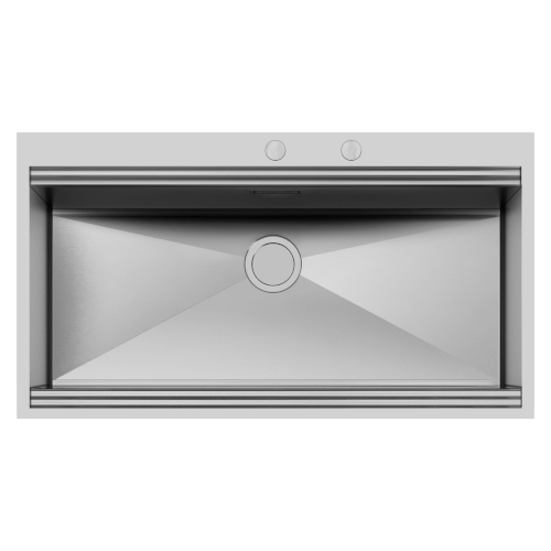 Vasca Milano 968x400 FT C/Banc.Rub - 1017050