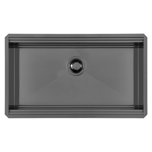 Vasca Milanello 750X374 S/Top Gun Metal - 1034856