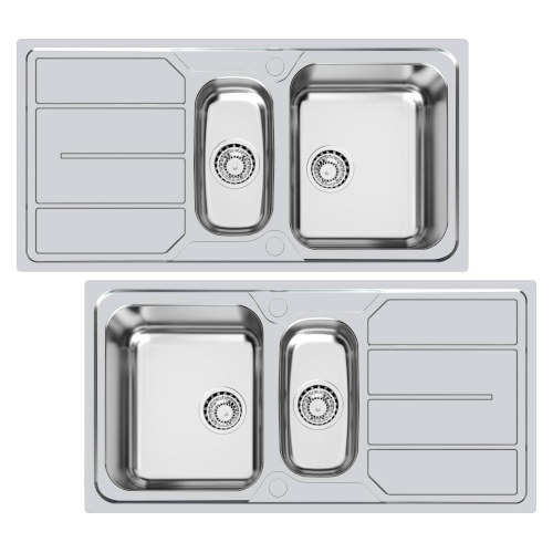 Lavello S1000 Reversibile 2 Vasche - 1197160