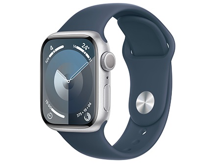 Apple Watch Serie 9 45mm MR9D3QLA Silver - Blue