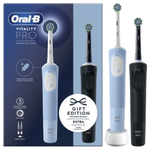Spazzolino OB PW VITALITY PRO DUO BLUE/BLACK