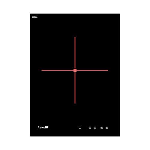 Piano induzione S4000 Domino 7321240