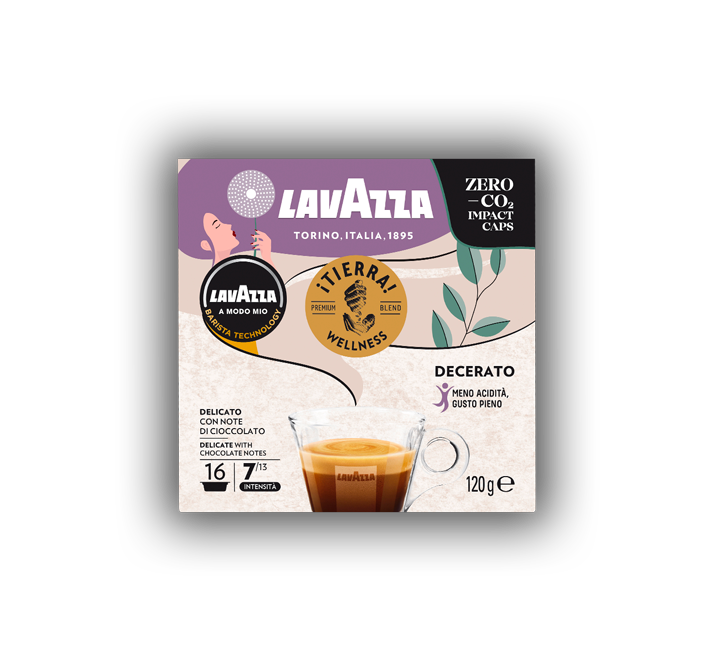 16 capsule Lavazza Tierra decerato per A Modo mio