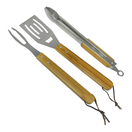 Set 3 pz. accessori barbecue - 57700