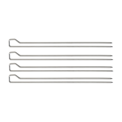 Set 4 pz. spiedini inox - 57595N