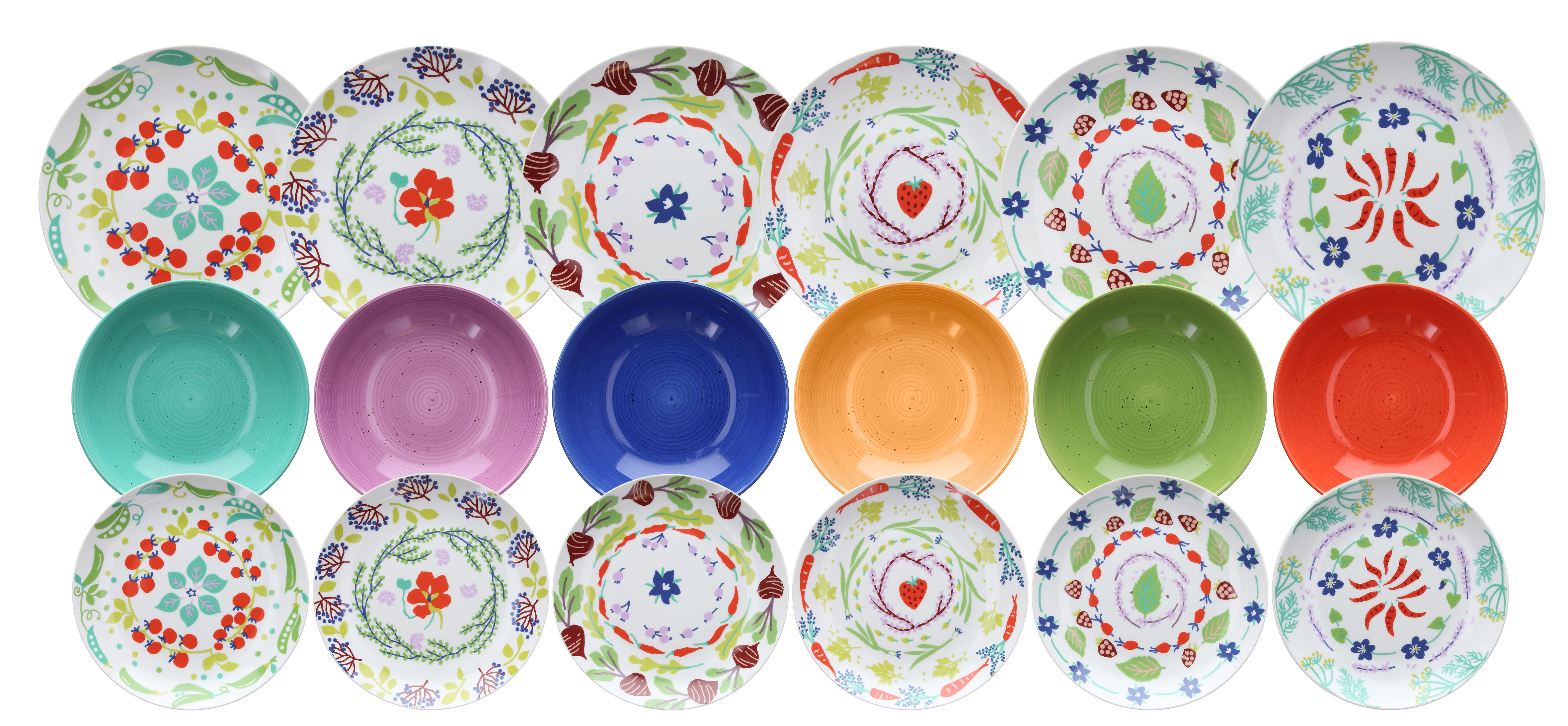 SERV. TAVOLA 18 PZ MADISON BIO