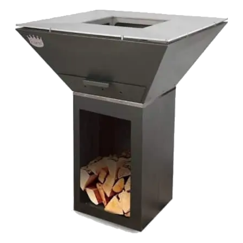 Barbecue a legna COLORADO Antracite.