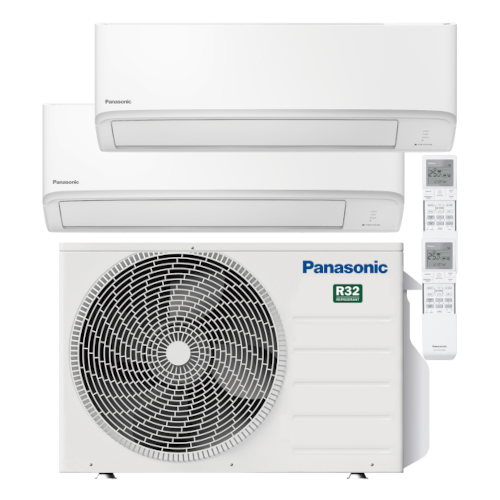 Clima Dual Split CU-2TZ41TBE + CS-RZ25ZKEW + CS-RZ35ZKEW