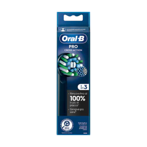 Testine Oral-B Cross Action Black 3pz EB 50