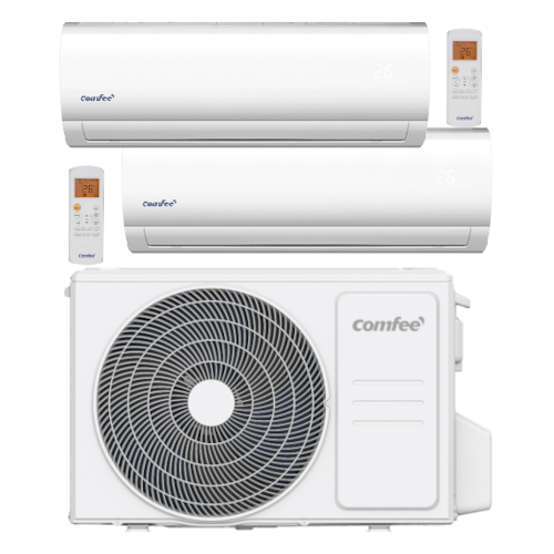 Clima Dual Split 2FB-18K+CF-CFW09AIU+CF-CFW12AIU