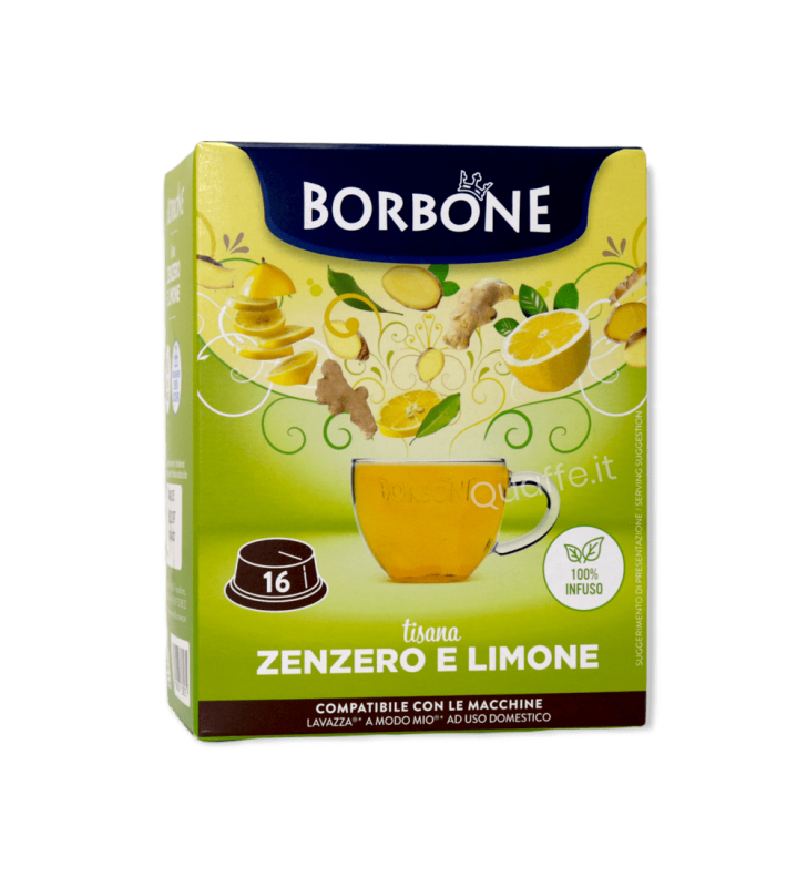 Conf. 16 Capsule Tisana AMZENZEROLIM Lavazza