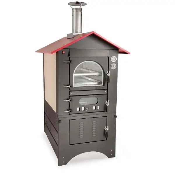 FORNO LEGNA MASTER 50X80 TETTO ROSSO