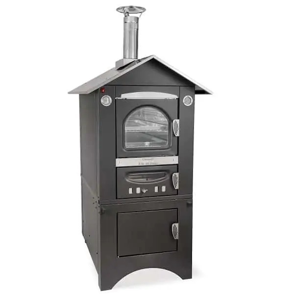 FORNO LEGNA SMART 45x100 TETTO INOX