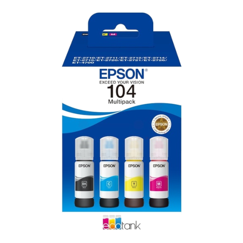 Cartuccia C13T00P640 T104 Kit 4 Colori