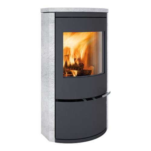 Stufa a legna CALLIOPE STONE grigio
