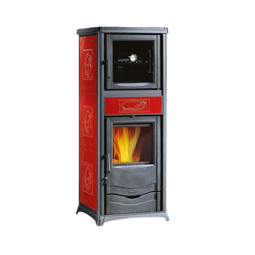 Stufa ROSSELLA PLUS FORNO 5.0 - CERAMICA Bordeaux - 7112390