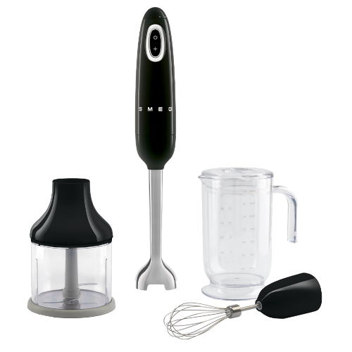 Frullatore ad immersione nero HBF03BLEU