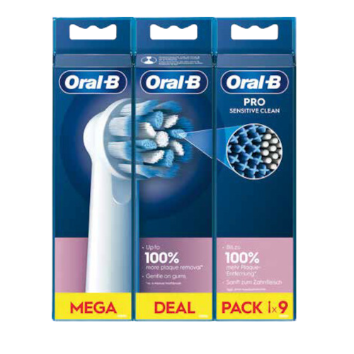 Testine Oral-B Pro EB60 Sensitive Clean 3+3+3pz