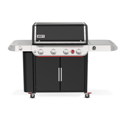 Weber EP-435W Barbecue Carrello GPL Nero, Acciaio inox 2110 W Nero, Acciaio inox