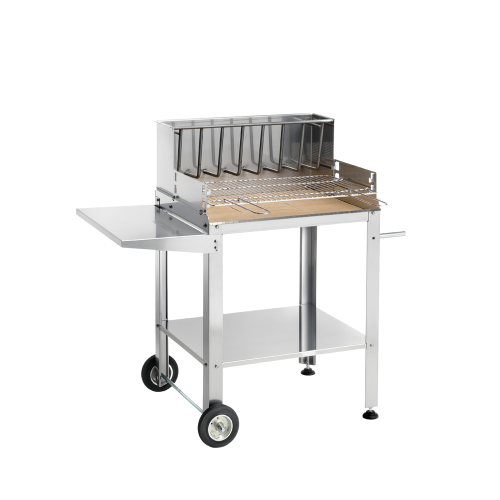Barbecue in acciaio inox Betstell a carbone con reggigriglia 56690/X