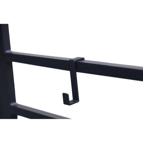 Kit 6 agganci appenditutto in alluminio verniciato KITGANCIO60