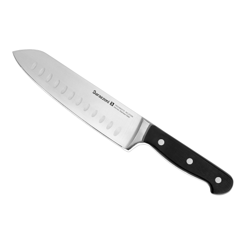 COLTELLO ACCIAIO SANTOKU CM 17,5