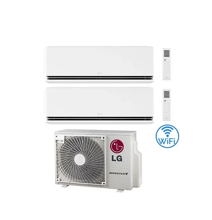 Clima Dual Split MU2R17.U13 + 2(H12S1PA.NS1)
