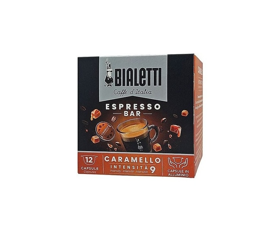 BOX 12 CAPSULE CAFFE' CARAMELLO