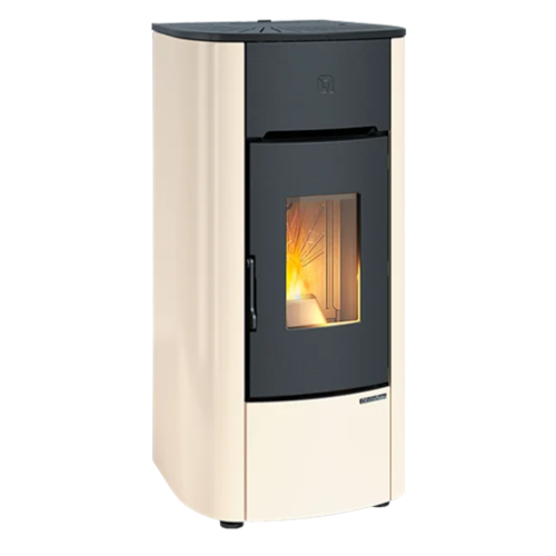Stufa a pellet ventilata Mariella Avorio - 001294800