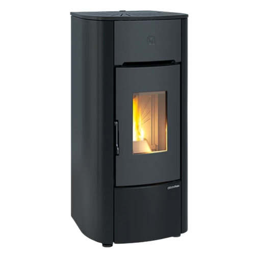 Stufa a pellet ventilata Mariella Nero - 001294802