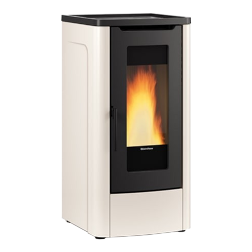 Stufa a pellet ventilata Dahiana 5.0 EVO Avorio - 1295101