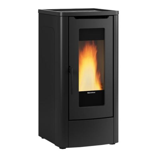 Stufa a pellet canalizzata Dahiana Plus 5.0 EVO Nero - 1295152