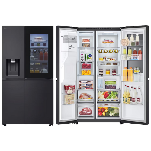 Frigorifero side by side LG InstaView GSXE91EVAD