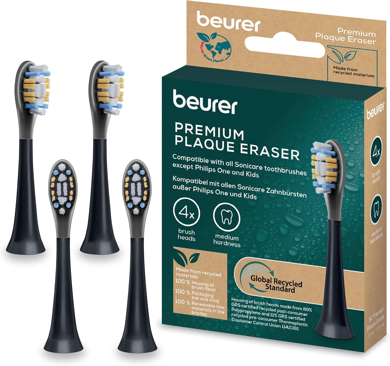 BEURER SC testine Premium Plaque Eraser Green Planet (4pz)