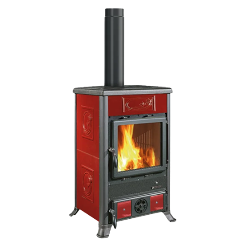 Stufa a legna ROSSELLA R1.16 CERAMICA - Liberty Bordeaux - 3004100
