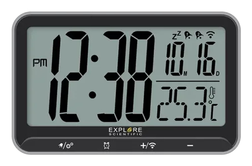 Sveglia digitale RDC1009 Nero