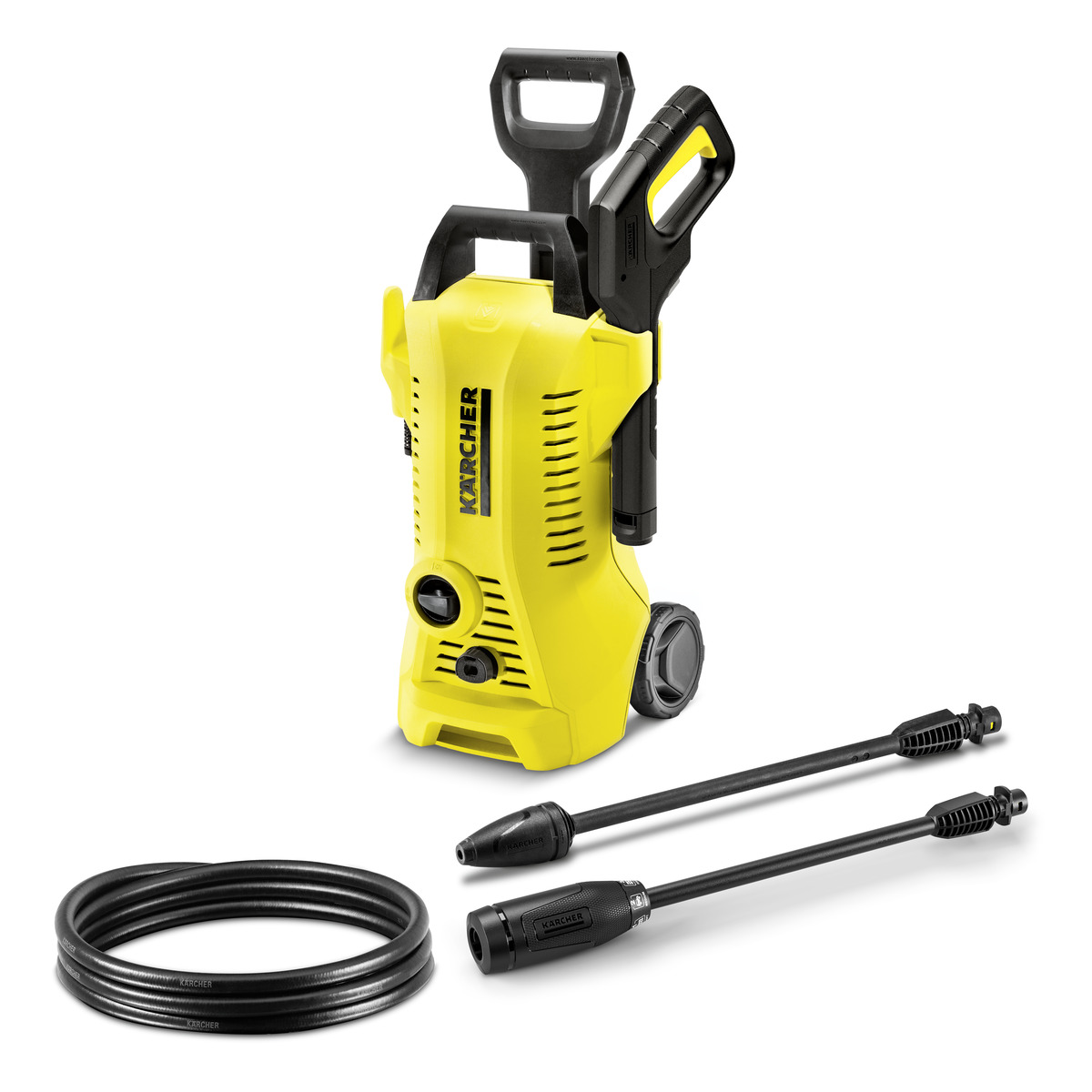 Kärcher K 2 POWER CONTROL idropulitrice Verticale Elettrico 360 l/h Nero, Giallo Nero, Giallo
